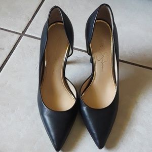 Jessica Simpson heels D'orsay